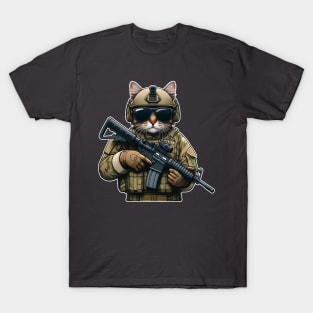 Tactical Cat T-Shirt